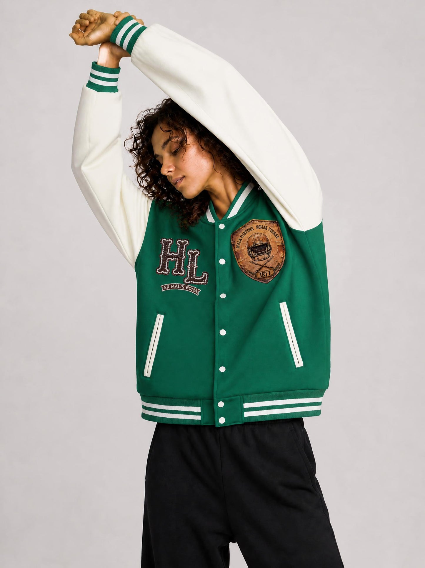 Hard Luck Apparel - Gridiron Gut Check Longest Yard Varsity Jacket
