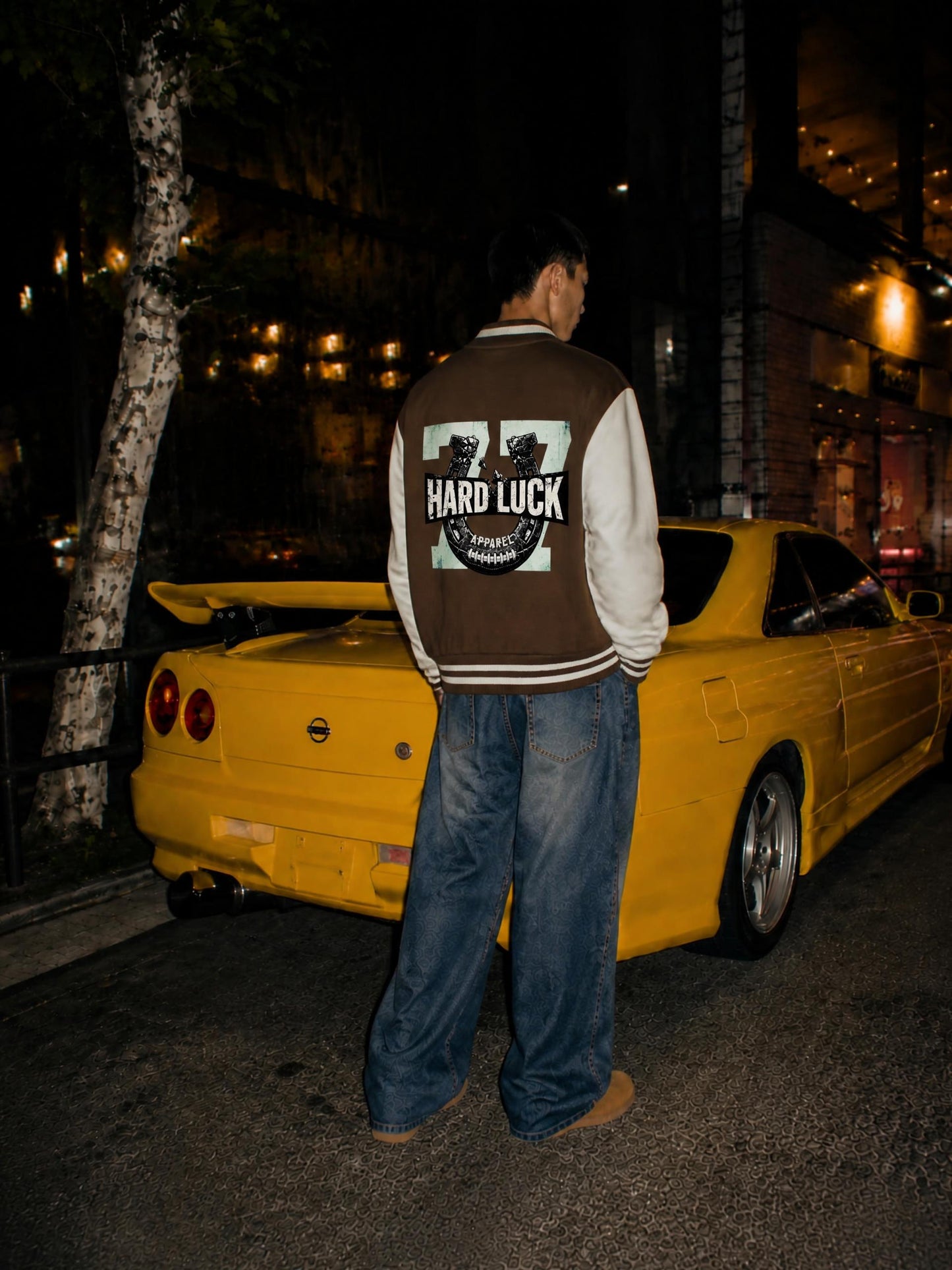 Hard Luck Apparel - Gridiron Gut Check Longest Yard Varsity Jacket
