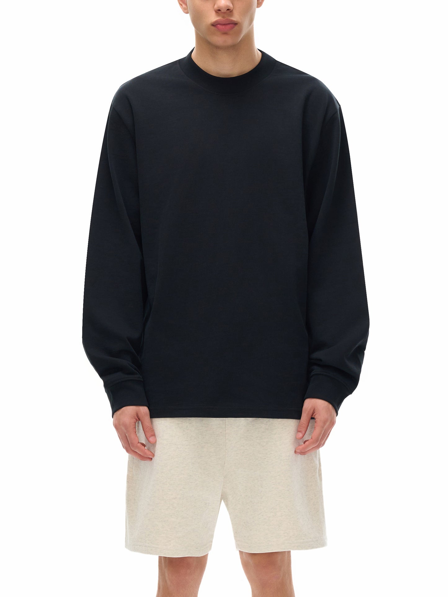 Aces  Non-Shrink Mock Neck Sweatshirt