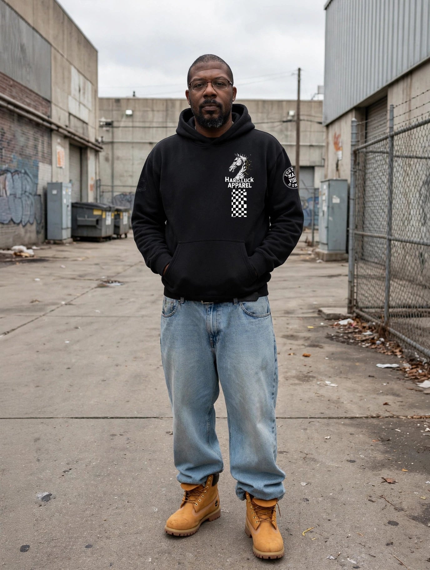 The Last Move Oversize Fleeced Hoodie