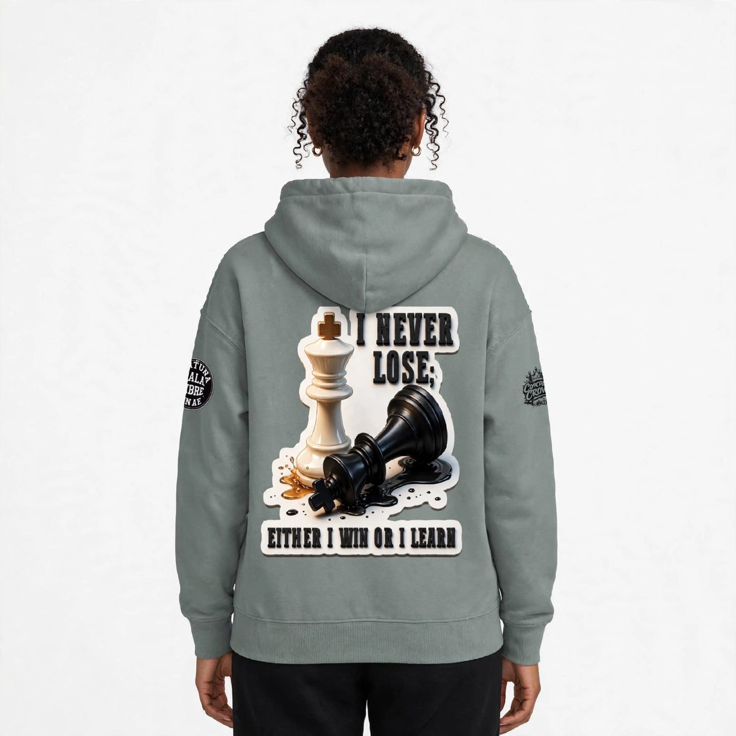 The Last Move Oversize Fleeced Hoodie