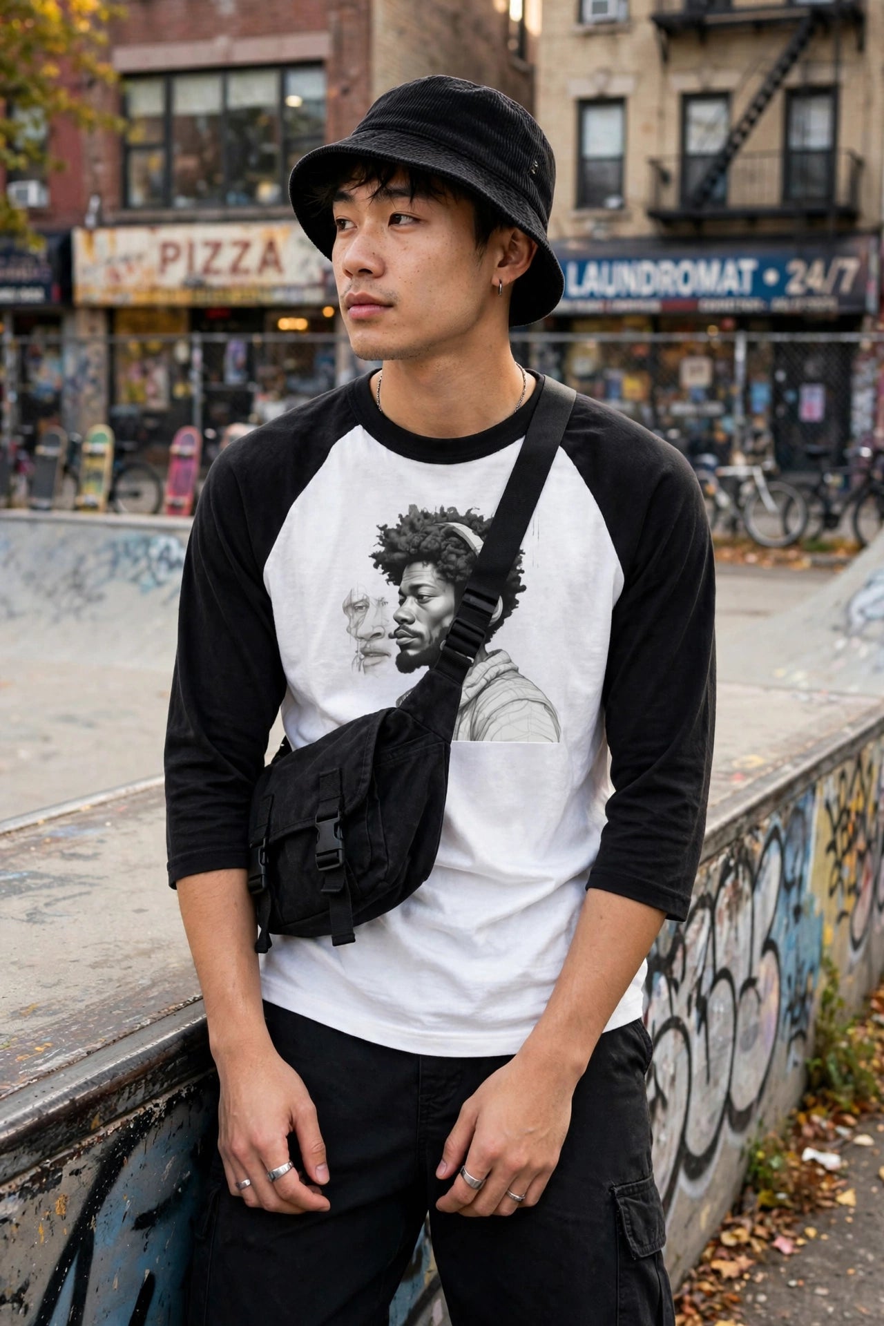 Soul Reflections Raglan Jersey | Graphic Baseball Shirt | Hard Luck Apparel
