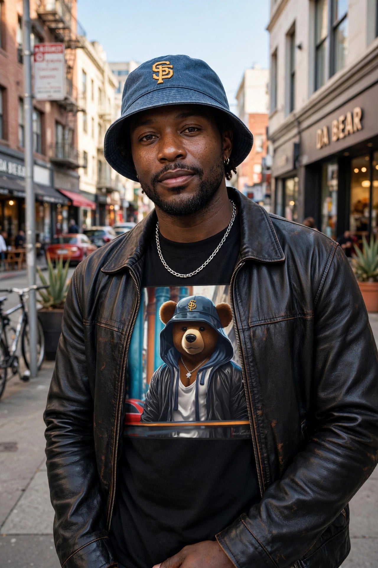 DA BEAR Graphic T-Shirt | Urban Streetwear | Hard Luck Apparel