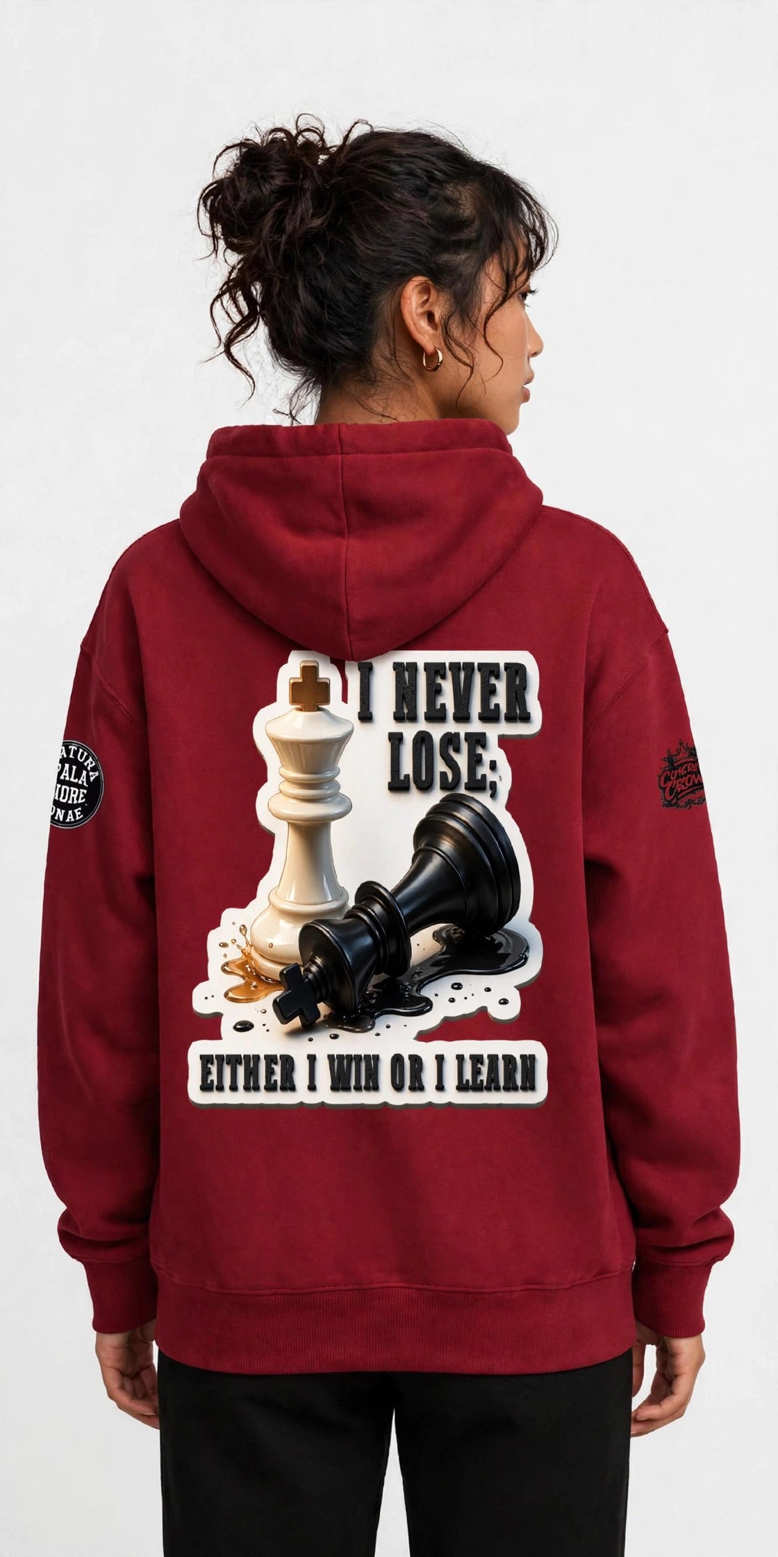 The Last Move Oversize Fleeced Hoodie
