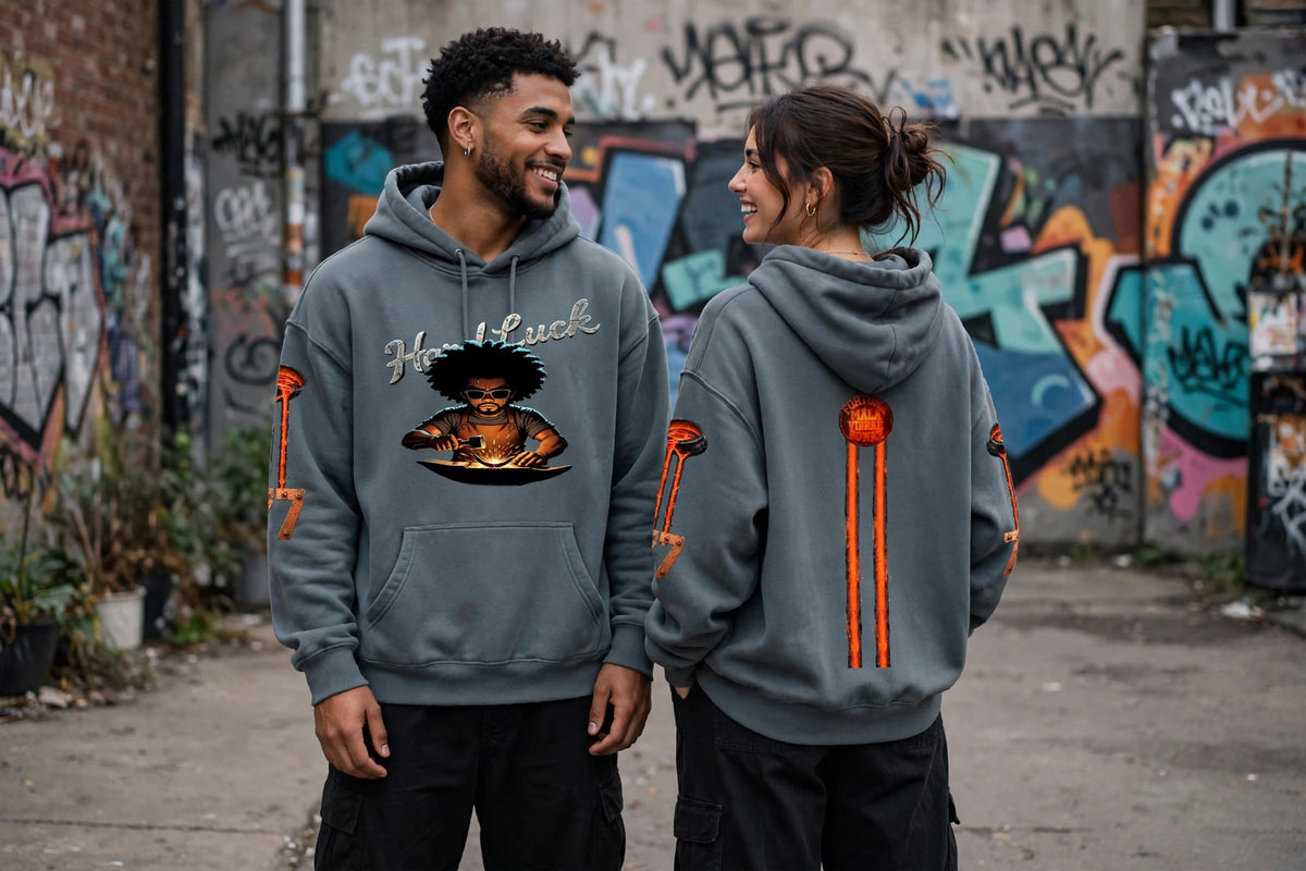 Blacksmith Forged 2.0 Hoodie | Heavyweight Streetwear Pullover | Hard Luck Apparel