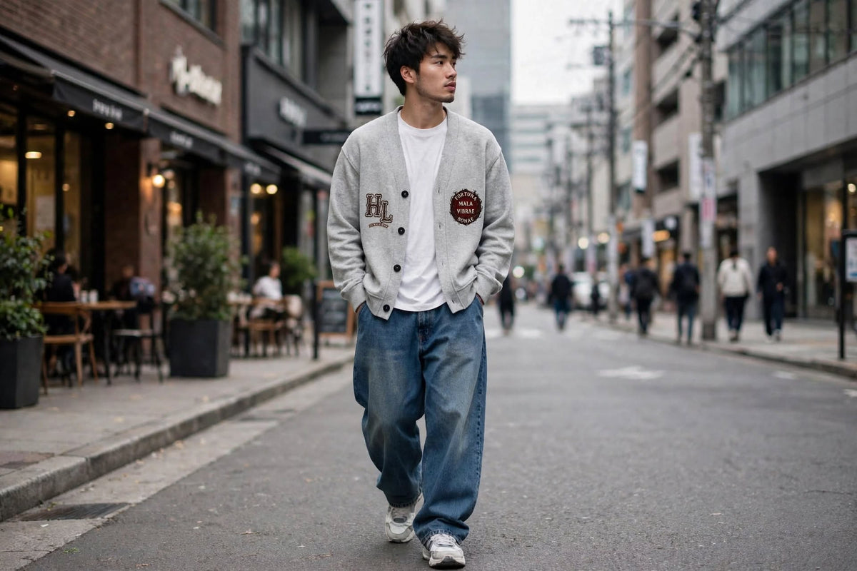 The Fortuna Crest Heavyweight Cardigan - EST. 1977