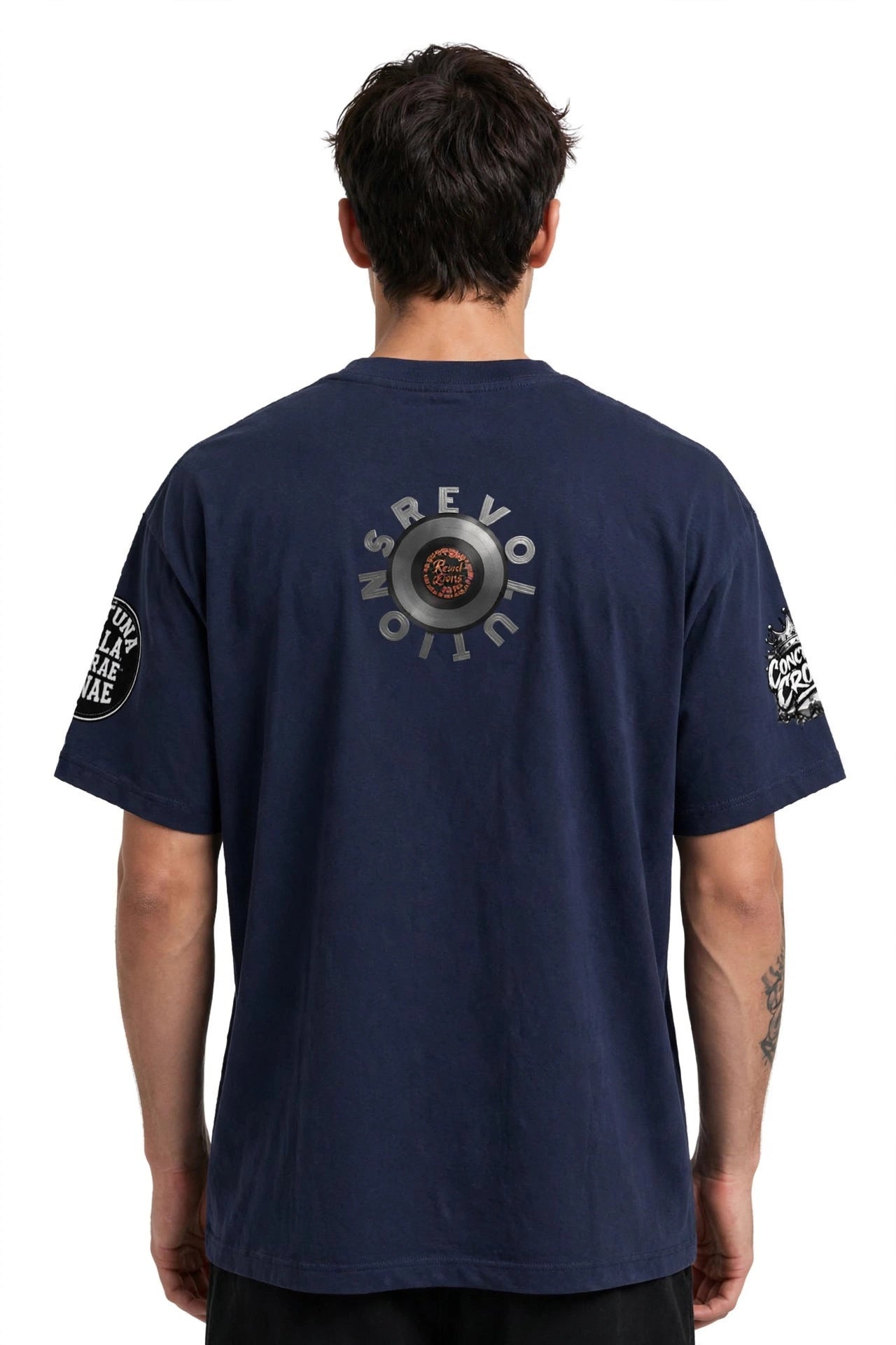 Solid Wall of Sound Graphic T-Shirt | Hip-Hop Sound System Tee | Hard Luck Apparel