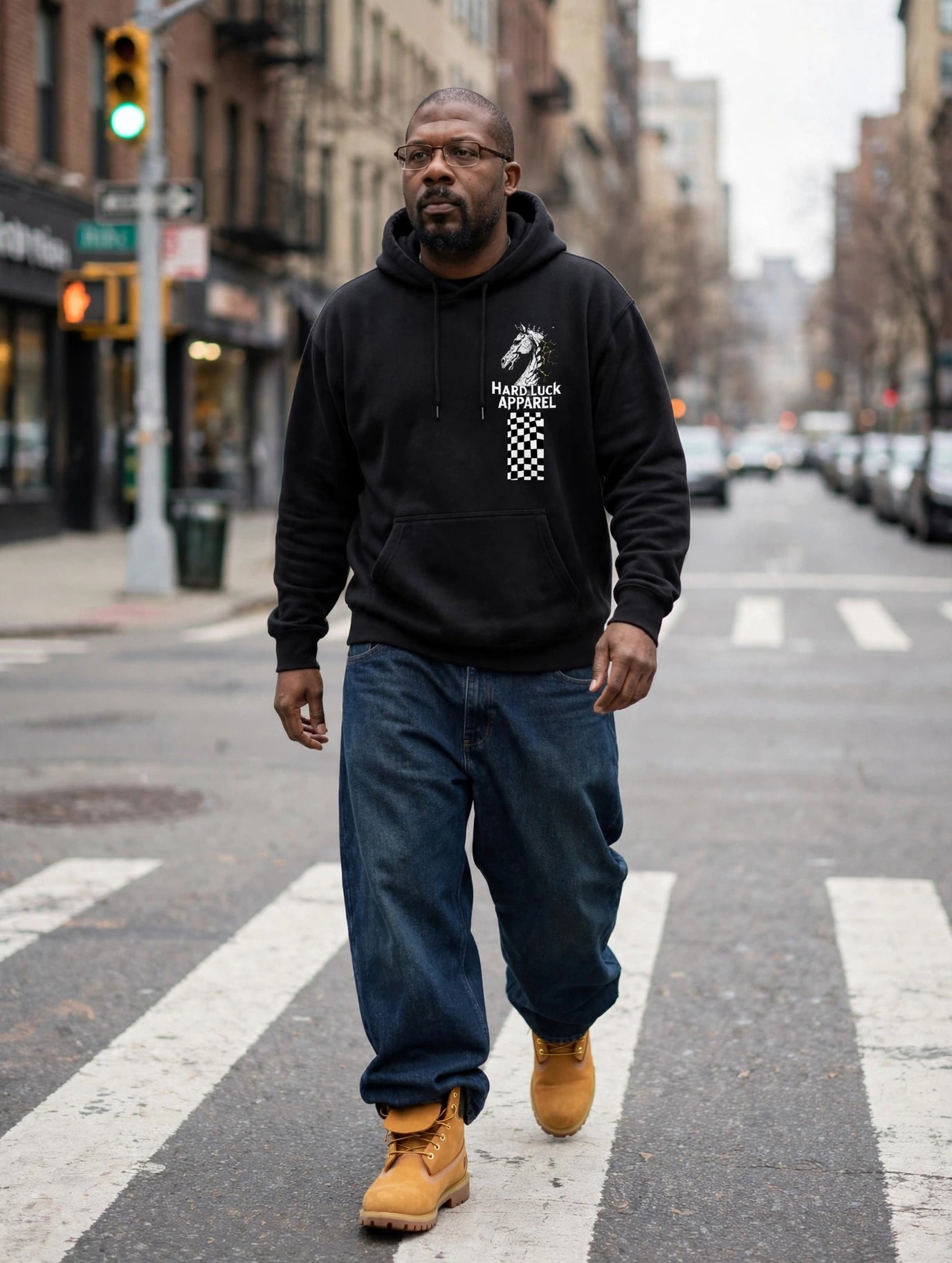 The Last Move Oversize Fleeced Hoodie