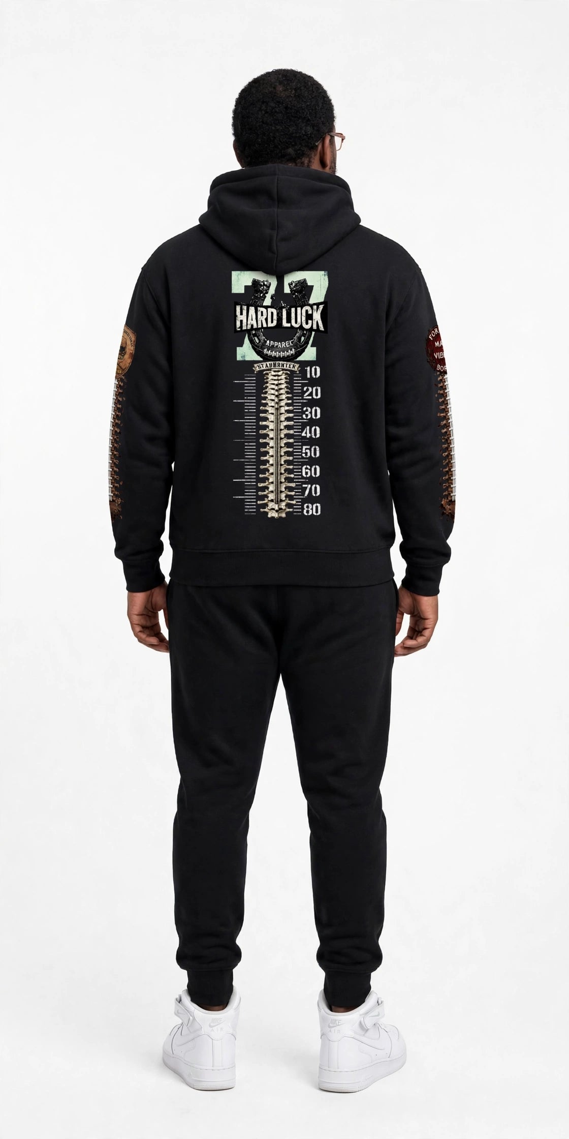 GRIDIRON GUT CHECK — HEADHUNTER 77 CAPTAIN HEAVYWEIGHT HOODIE