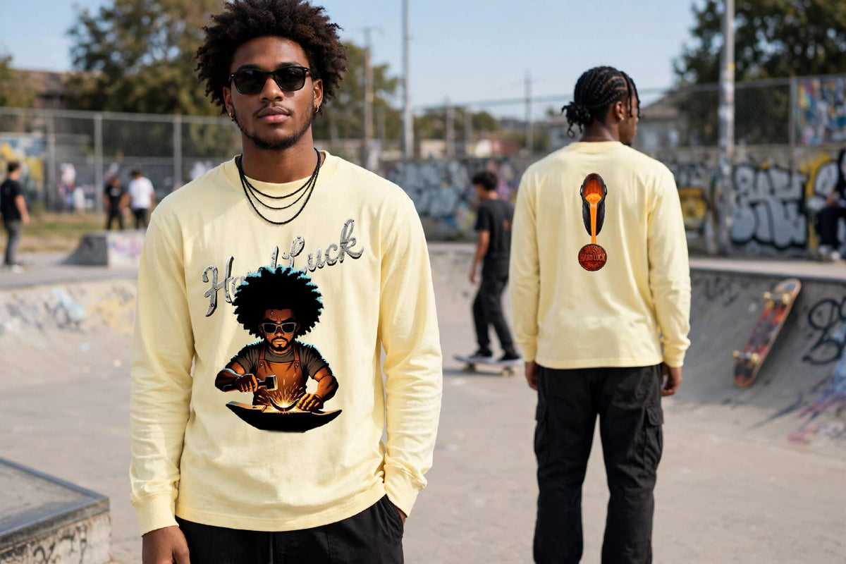 Blacksmith Forged Essential Long Sleeve Tee | Heavyweight NY Streetwear