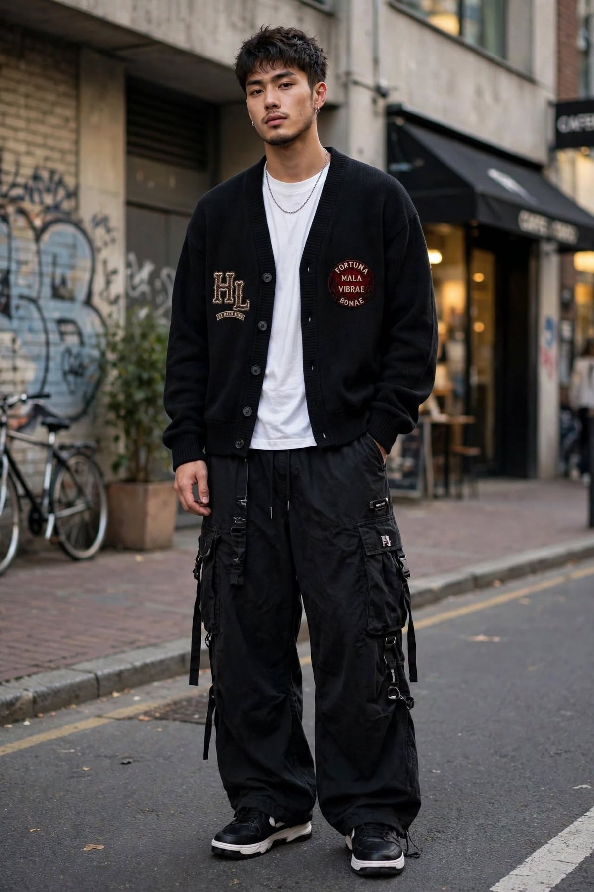 The Fortuna Crest Heavyweight Cardigan - EST. 1977