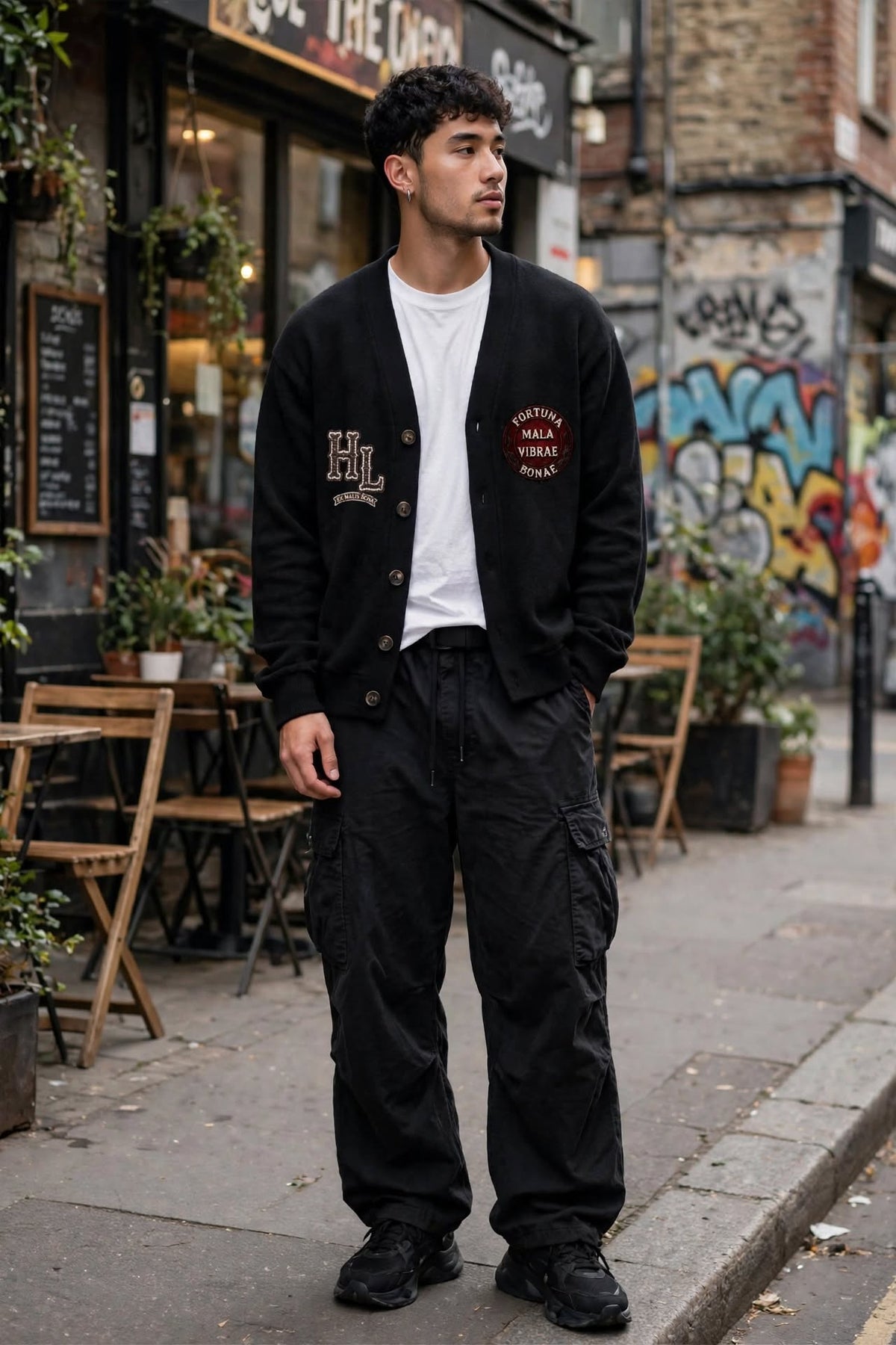 The Fortuna Crest Heavyweight Cardigan - EST. 1977