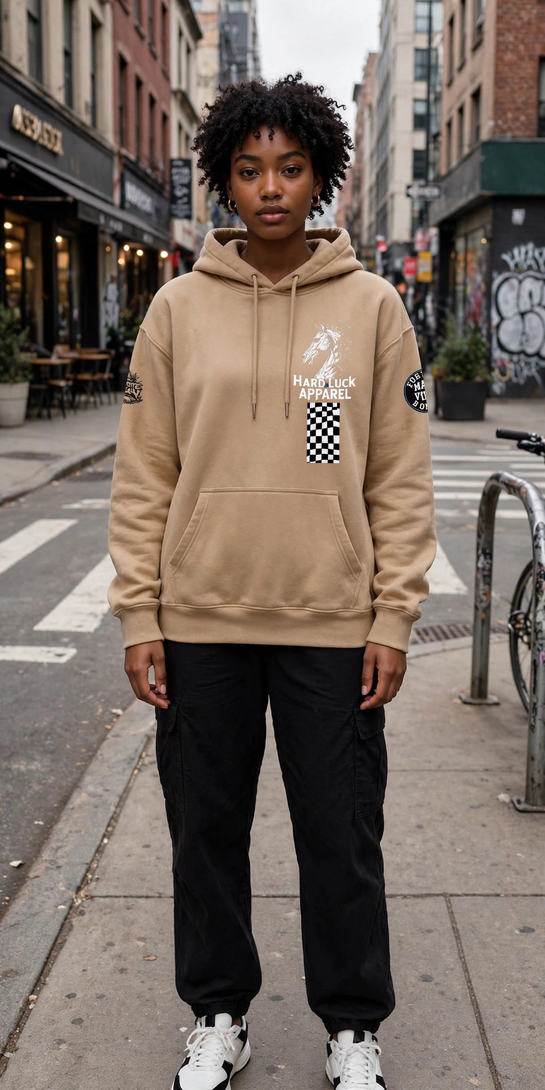The Last Move Oversize Fleeced Hoodie