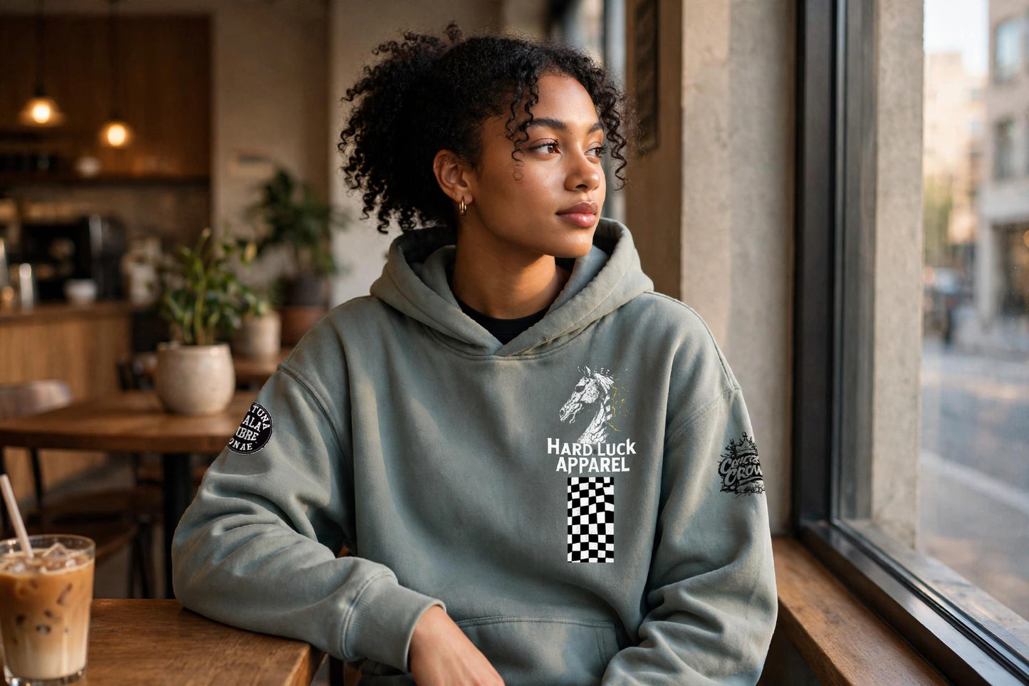 The Last Move Oversize Fleeced Hoodie