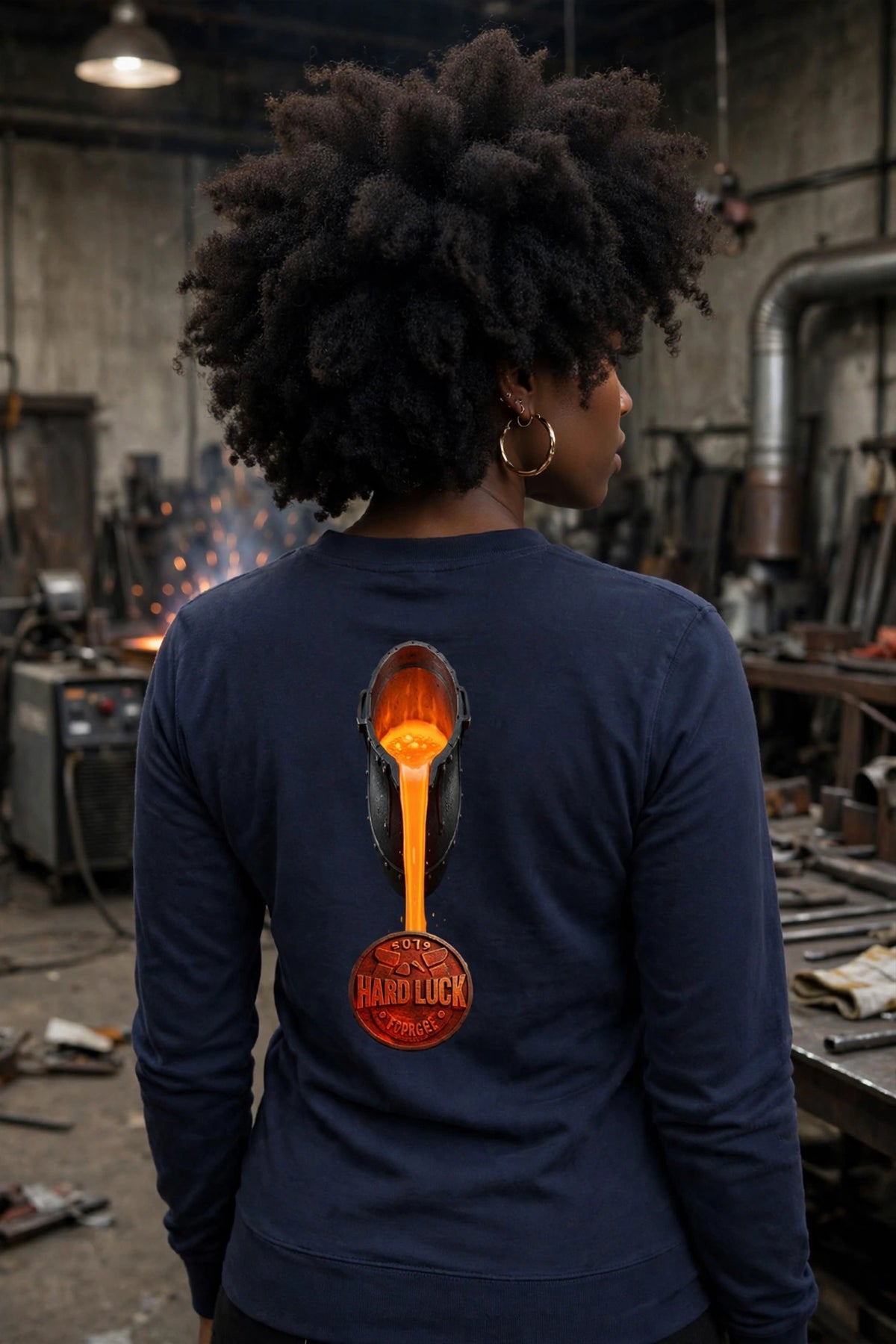 Blacksmith Forged Essential Long Sleeve Tee | Heavyweight NY Streetwear