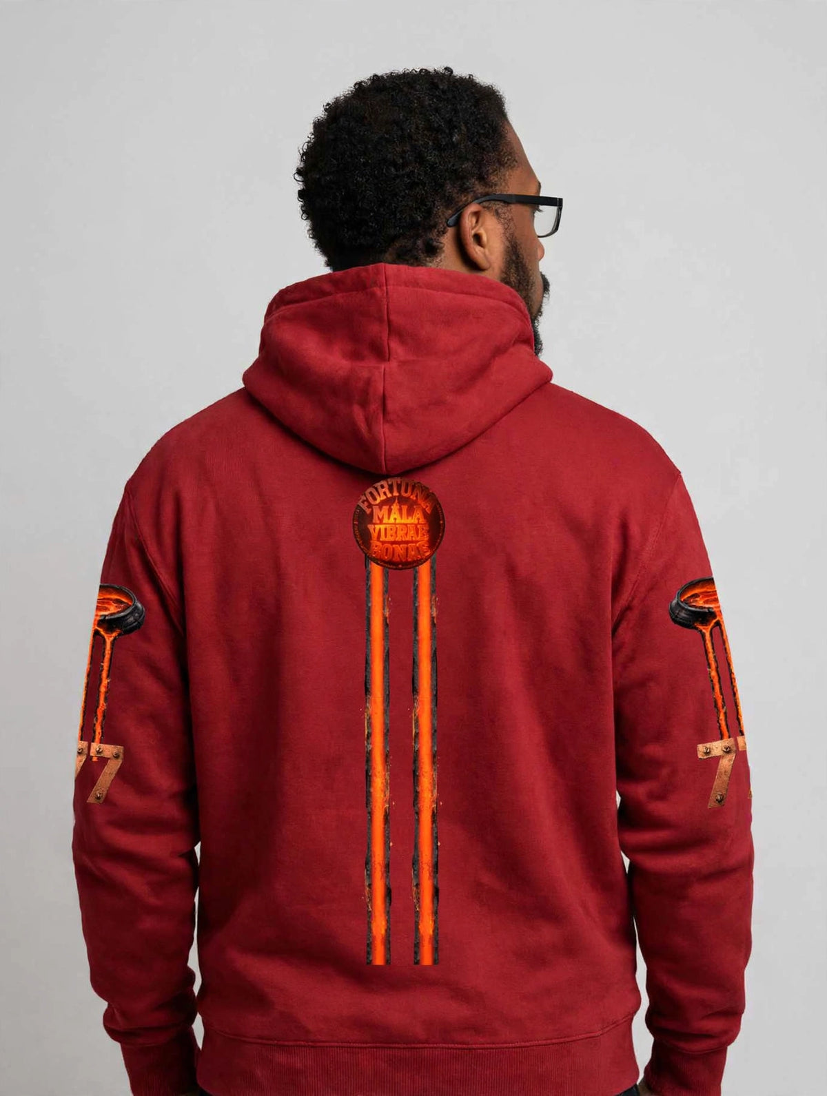 Blacksmith Forged 2.0 Hoodie | Heavyweight Streetwear Pullover | Hard Luck Apparel