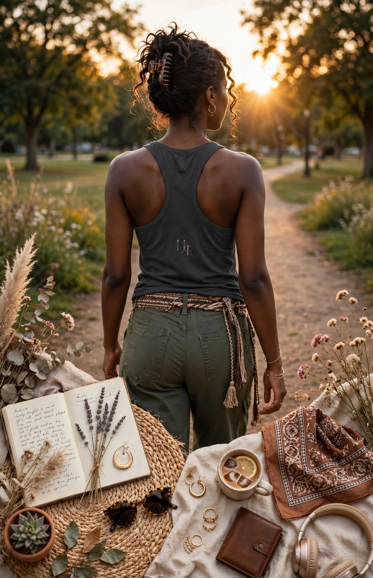 Special K Ebony Women's Ideal Racerback Tank | Inspired Streetwear Tank | Hard Luck Apparel
