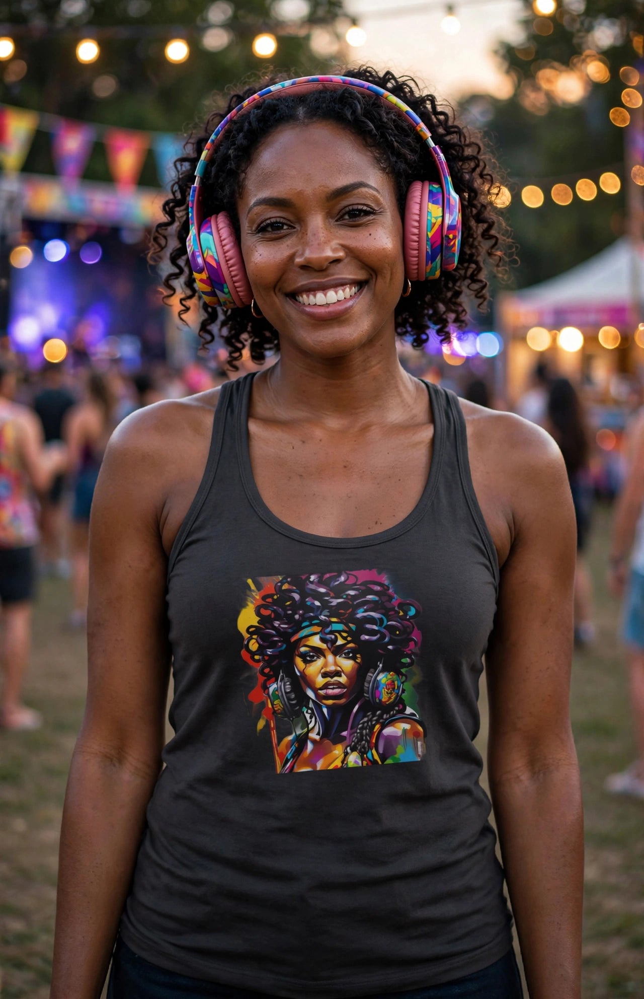 Special K Ebony Women's Ideal Racerback Tank | Inspired Streetwear Tank | Hard Luck Apparel