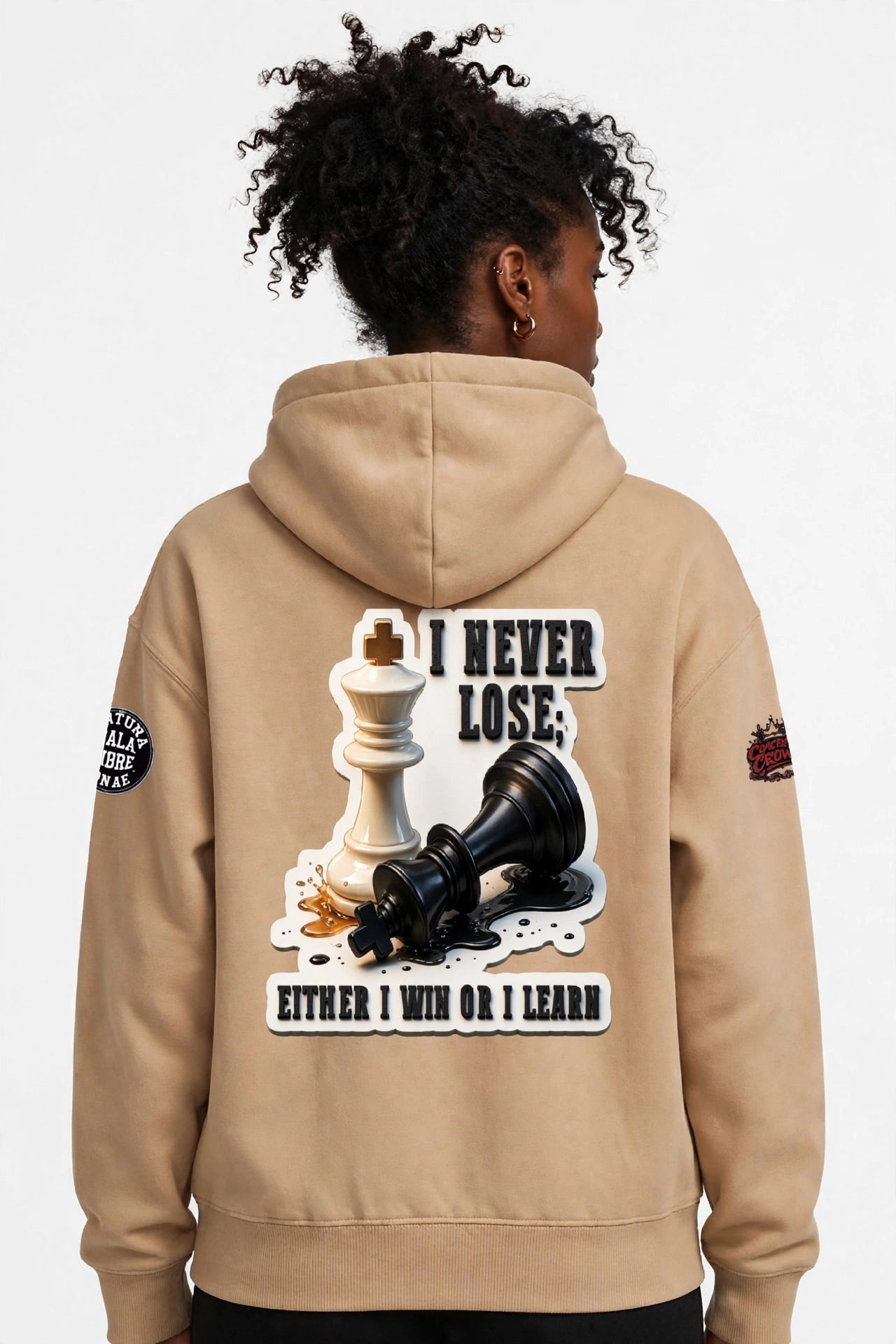 The Last Move Oversize Fleeced Hoodie