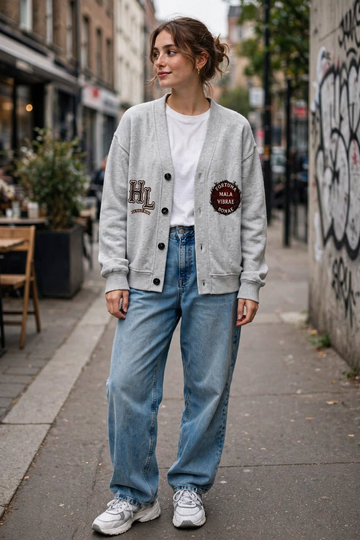 The Fortuna Crest Heavyweight Cardigan - EST. 1977