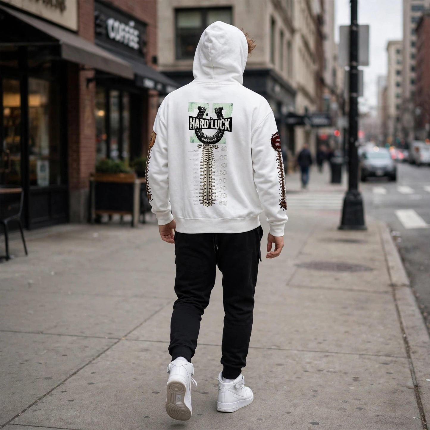 GRIDIRON GUT CHECK — HEADHUNTER 77 CAPTAIN HEAVYWEIGHT HOODIE