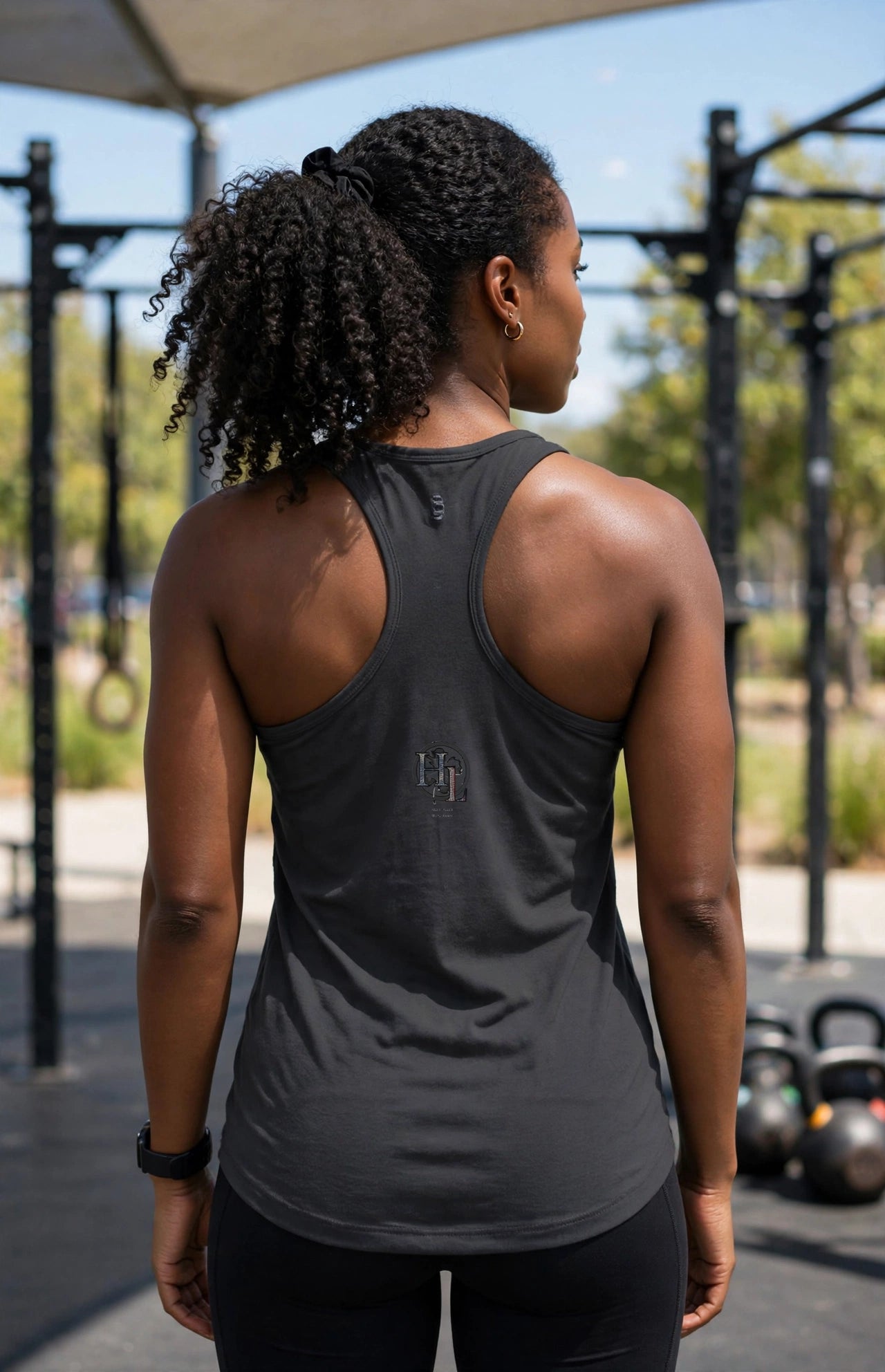 Special K Ebony Women's Ideal Racerback Tank | Inspired Streetwear Tank | Hard Luck Apparel