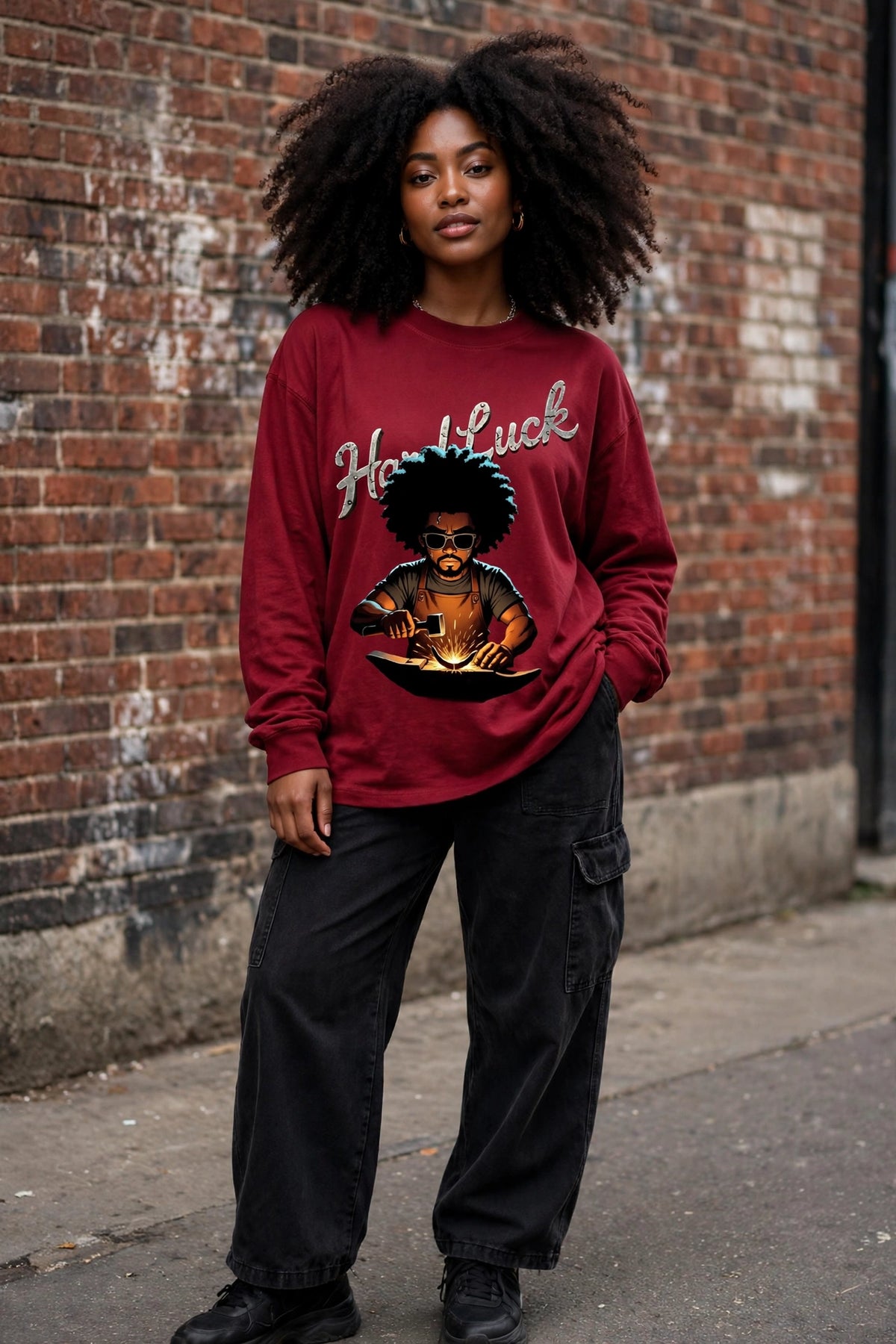 Blacksmith Forged Essential Long Sleeve Tee | Heavyweight NY Streetwear