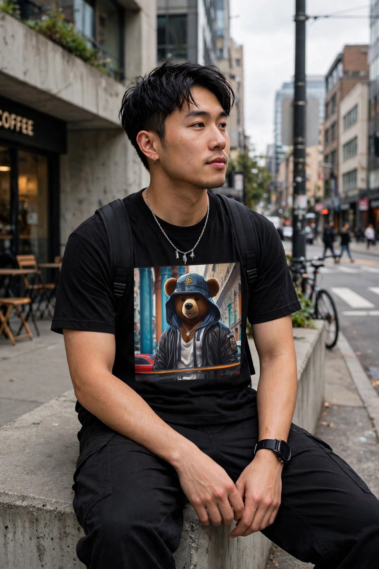 DA BEAR Graphic T-Shirt | Urban Streetwear | Hard Luck Apparel