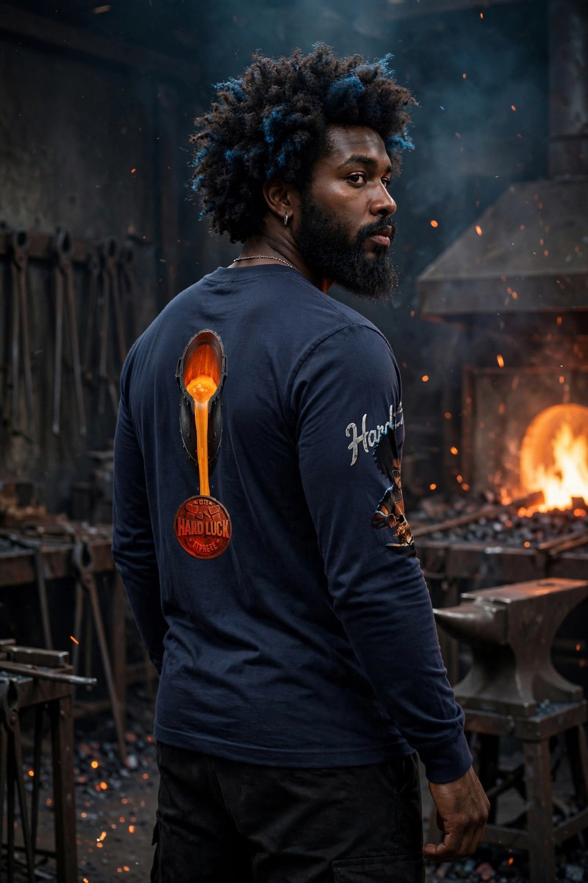 Blacksmith Forged Essential Long Sleeve Tee | Heavyweight NY Streetwear
